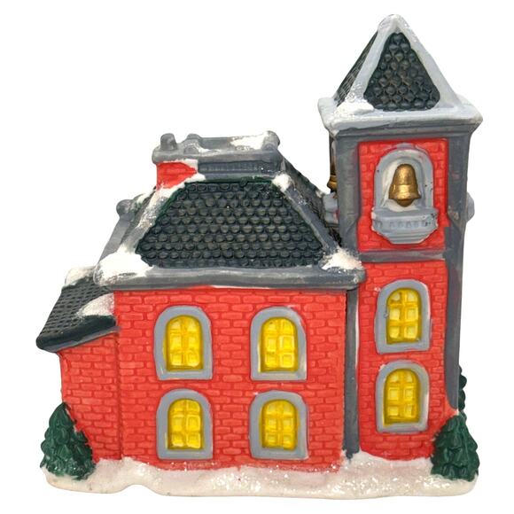 Cobblestone Corners 2003 Fire Station Christmas Village Light-Up Display - Picture 3 of 9